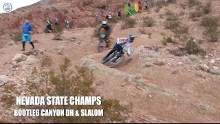 Bootleg Canyon Slalom Finals \u0026 DH Footy - Nevada State Champs