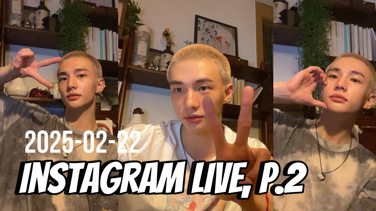 Hyunjin Stray Kids Instagram Live Part 2 2025 02 22 Youtube