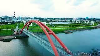 Places Of Interest// Glass Bridge at Kakinada Beach Park//First Glass Bridge INDIA