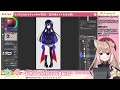 【お絵描き配信】だらっとお絵描き作業【四ノ宮しの 新人vtuber】