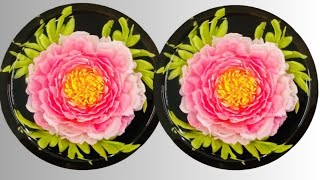 Just need Needle and Jelly - How to make Peony with 3D Jelly Cake