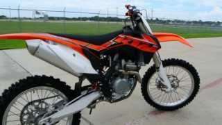 $7,999: 2014 KTM 250SXF 4 Stroke Motocross Bike Overview and Review