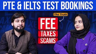 PTE \u0026 IELTS Test Bookings, Fees \u0026 Taxes | Beware of PTE \u0026 IELTS Booking Scam