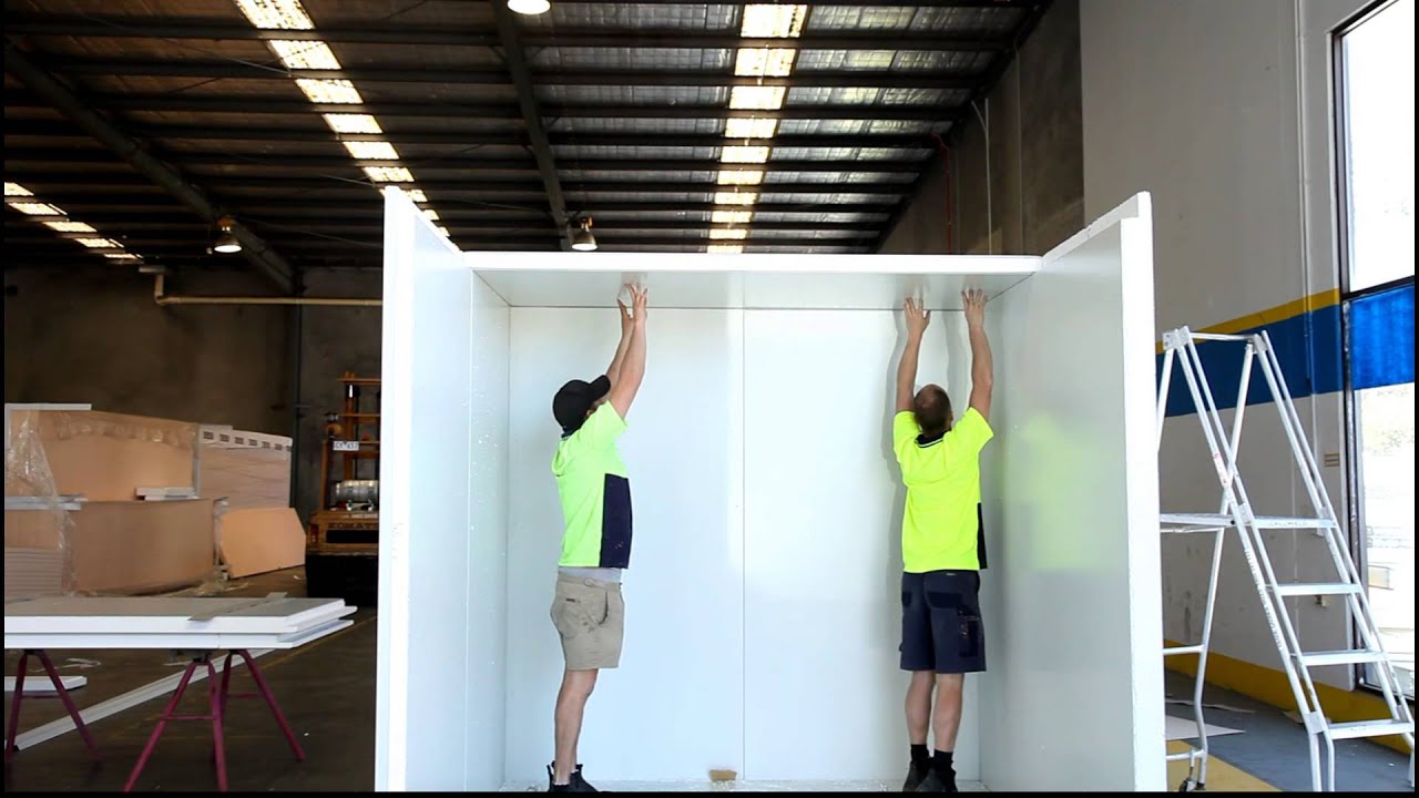 Build Your Own Kit Coolroom _ By Burton Industries - YouTube