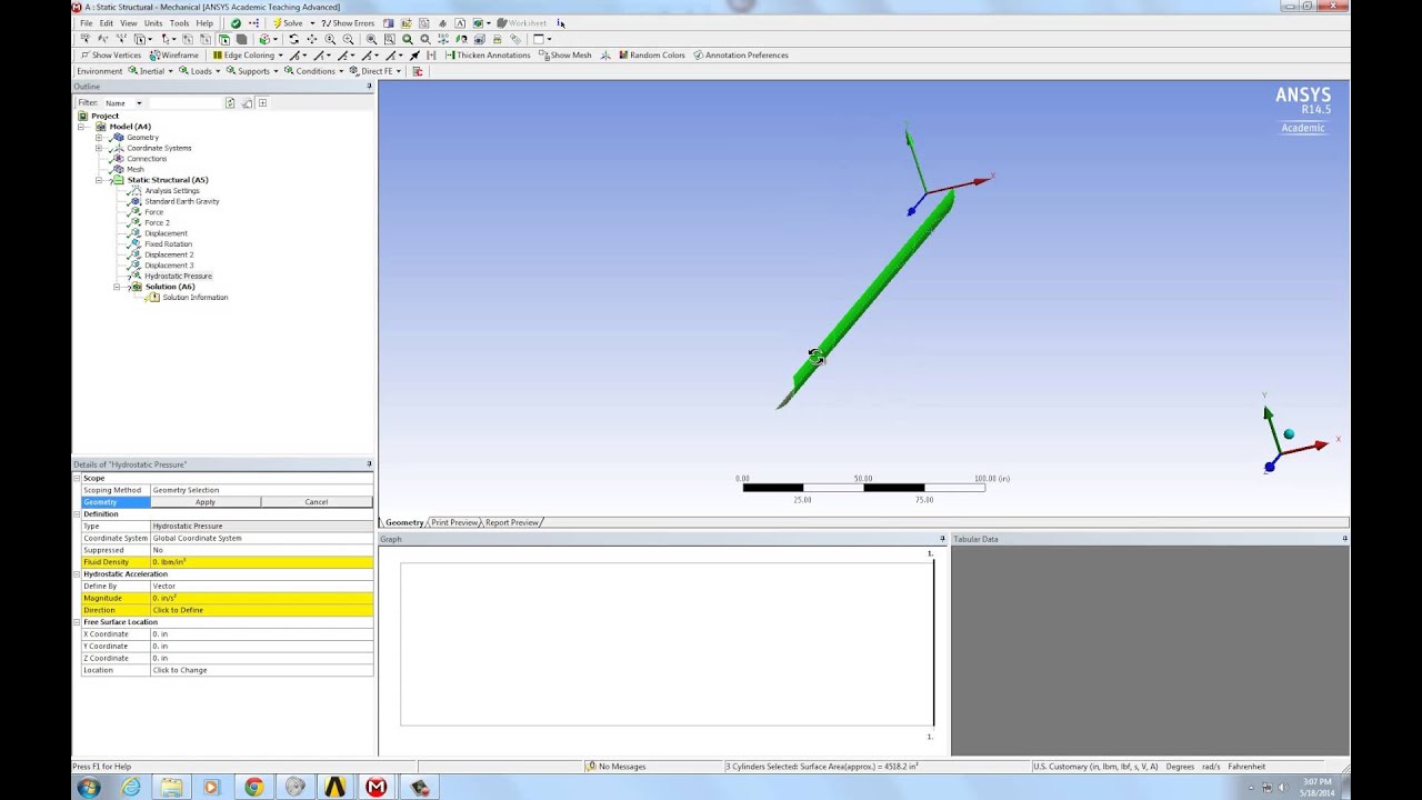 Hydrostatic Pressure Tutorial Youtube