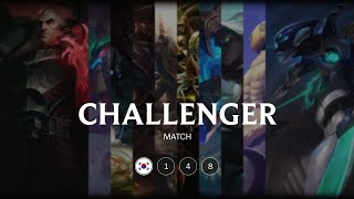 KR Challenger match 148 - 8694 LP 89 kills