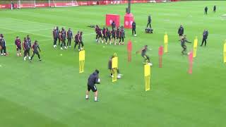 Manchester United Training - Ole Gunnar Solskjear prepare the team for the match against the Everton