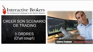 3 ordres d'un coup avec Interactive Brokers - Le Bracket Orders (scénario boursier)