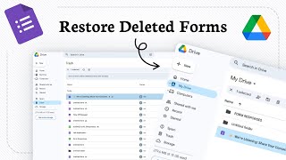 How to Recover Removed Google Forms (Retrieve Lost Forms)