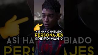 ASÍ HAN CAMBIADO LOS PERSONAJES DE SPIDER-MAN 2 #spiderman2 #ps5 #marvel
