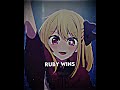 kana arima vs ruby hoshino oshi no ko anime animeedit shorts viral