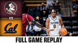 Florida State vs. Cal Full Game Replay | 2024-25 ACC Men's Basketball