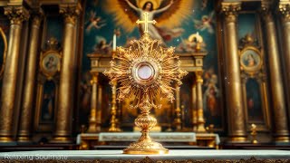 🔴 Eucharistic Adoration with Gregorian Chants Ambience | Healing and protection Chants | 432 Hz