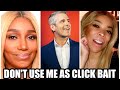 Nene Leakes Goes Off on Wendy Williams & Andy Cohan/ Drain those Enormous Legs and Feet