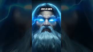 How Zeus was shown in Movies, Video games and Mythology #shorts #zeus #mcu #godofwar #dc