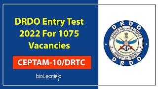 Complete Details | DRDO Entry Test For 1075 Vacancies : CEPTAM-10/DRTC Recruitment