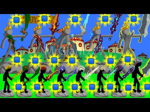 LA MEJOR ESTATUA BASE CONTROLA TODO SWORDWRATH X999999 VS GIANT BOSS | Stick War Legado Mod | señorgigante777