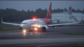 Shenzhen Airlines Boeing 737-800 B-5322 Landing at NRT 34R