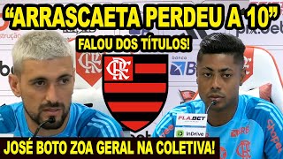 “ARRASCAETA PERDEU A 10” BOTO ZOA GERAL NA COLETIVA! BRUNO HENRIQUE FALA SOBRE SUPERAÇÃO E TÍTULOS!