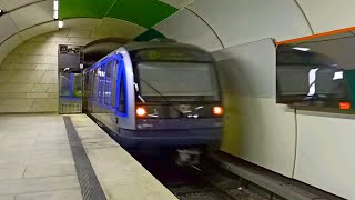 🚇 MVG C1 departing GARCHING (Munich U-Bahn)