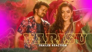 Varisu - Official Trailer Reaction| Thalapathy Vijay | Rashmika | #thalapathyvijay | howVreact