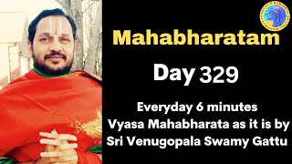 Every day 5minutes - Vyasa Mahabharatam - Day 329