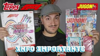 *INFORMACIÓN IMPORTANTE* - Revista Jugón 213 + Colección Completa *TURBO ATTAX 2024* F1 - CROLOMOLO