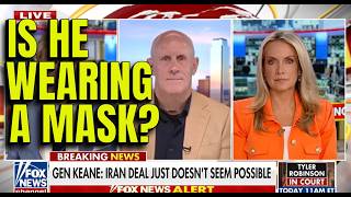 Former Vice Admiral Appears to be Wearing a Mask on Fox News