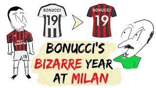 Leonardo Bonucci's bizarre year at AC Milan and the lessons from it