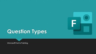 Question Types in Microsoft Forms