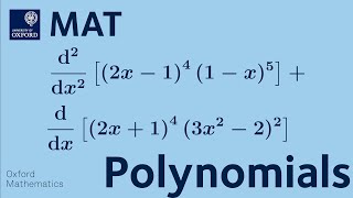 Polynomials | MAT livestream 2022