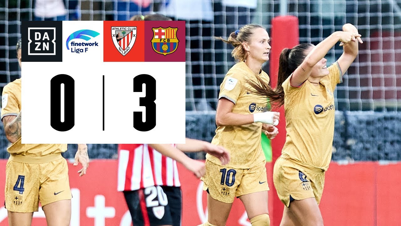 Athletic Club Vs FC Barcelona (0-3) | Resumen Y Goles | Highlights Liga ...