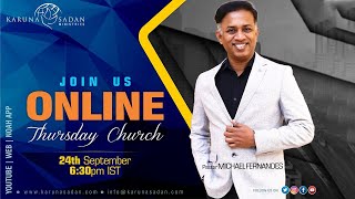 20200924 | KSM | The Art of Marinating in the Anointing | LIVE | Pastor Michael Fernandes