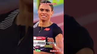 Sydney McLaughlin GIVES IT HER ALL ❤️🐐 | #track #trackandfield #record #fyp #sydneymclaughlin