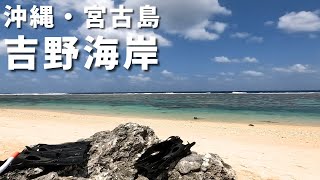 【沖縄・宮古島】「吉野海岸」でシュノーケリングしてみたら透明度がえぐかった…！熱帯魚の数と種類は宮古島で一番！【観光スポット紹介】【夫婦旅行】