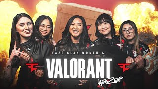 Introducing Faze Clan Womens Valorant