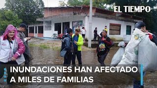 El drama de los damnificados por las lluvias en los Llanos orientales | EL TIEMPO