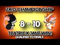 buzzga vs. tpatrickjane semifinals zko championship 2018