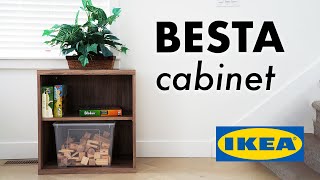 How to assemble IKEA Besta cabinet