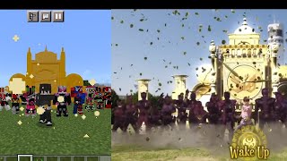 kamen rider zi-o , geiz \u0026 woz henshin.   / Minecraft vs movie