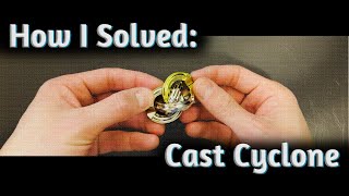[90] Painful Cyclone Puzzle - Cast Cyclone - Adult Puzzle By Hanayama