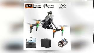 V196 Drone Brushless 8K HD Camera Aerial Photography Optical Flow Obstacle Avoidance Flyin