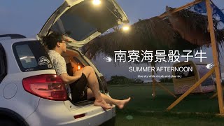 捲鋪蓋-第11泊-海景骰子牛 at 南寮代天宮 / 車中飯 / ASMR / 微車泊