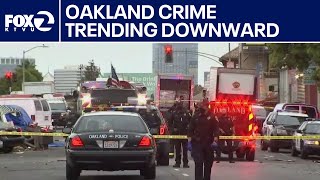 Oakland crime trending downward | KTVU