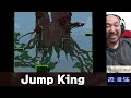 【jump king】北口さんとの並走対決企画。わからせるかぁああああああ