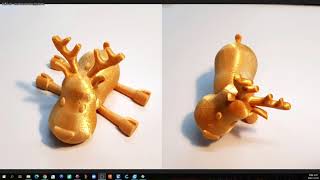 3D프린터로 크리스마스 장식 만들어 보기 1(모델링수정 및 설정편) - 3D Printing Christmas Ornament