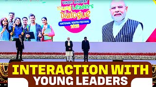 Live: PM Narendra Modi interacts at Viksit Bharat Young Leaders Dialogue 2025 | Bharat Mandapam