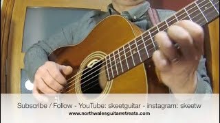 Albatross by Fleetwood Mac | Solo Guitar Performance | SkeetGuitar