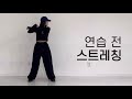 춤 연습 전 스트레칭 따라 하기 | 초보 | 기초 댄스 | Stretching before practice