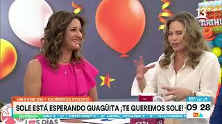 Soledad Onetto comentó que está esperando guagüita | Tu Día | Canal 13